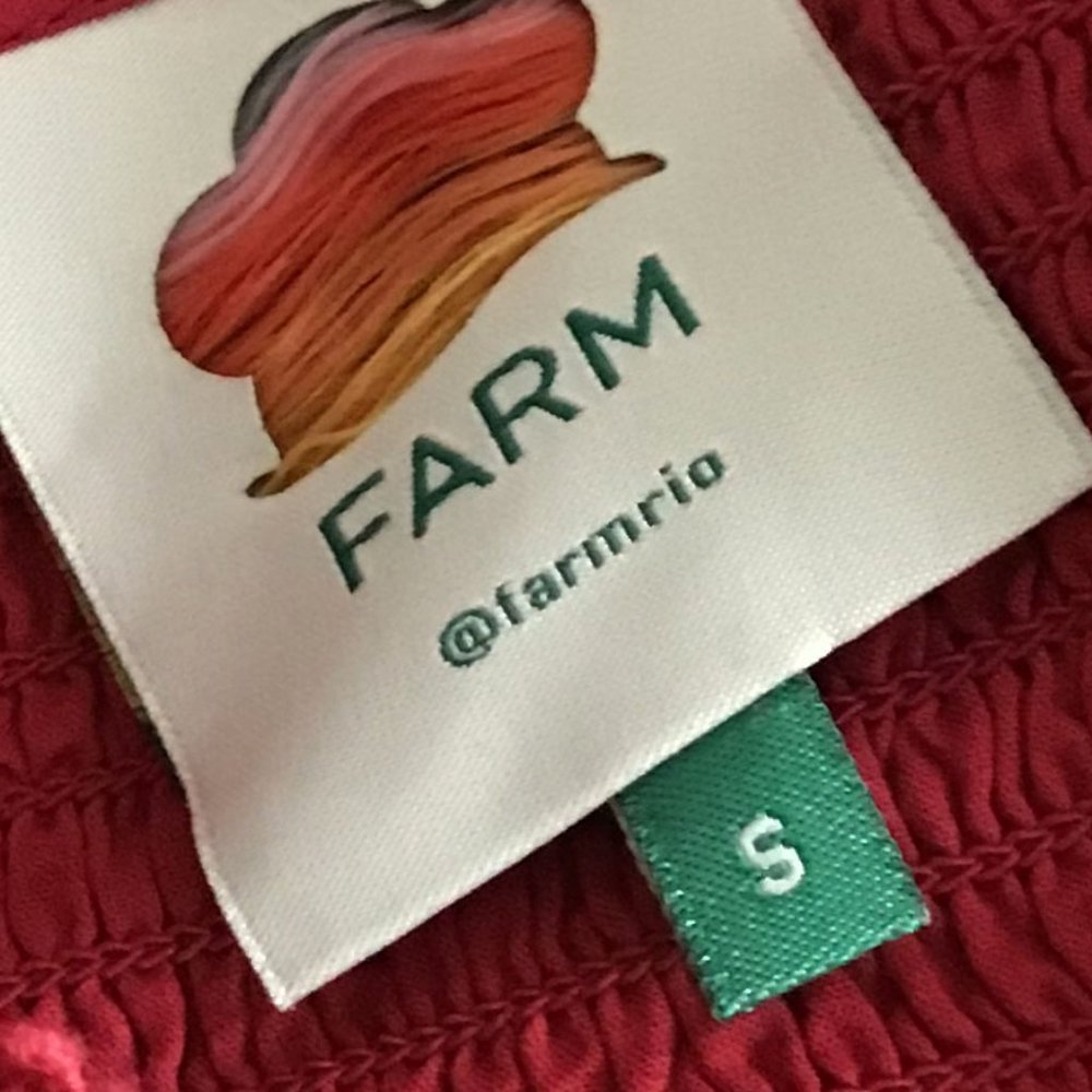 FARM RIO 3D Hearts Smocked Blouse - Picture 13 of 15